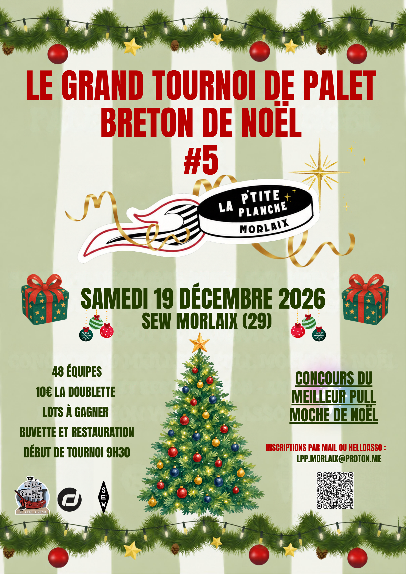 Tournoi de Noêl - La pt'ite Planche Morlaisienne